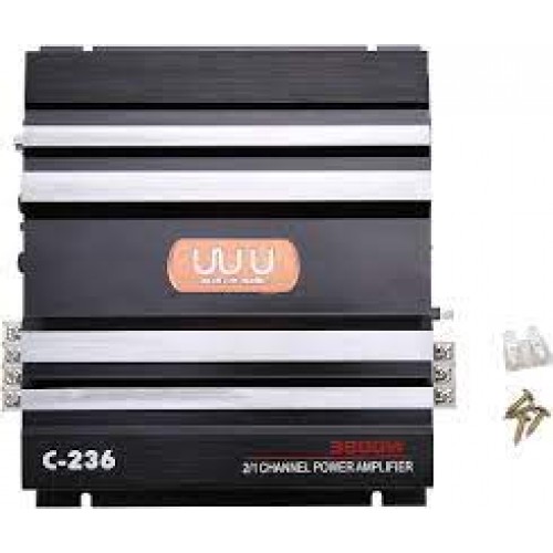 C-236 XIANPING 3800 Watt 2ch. Ισχυρός ενισχυτής ήχου αυτοκινήτου