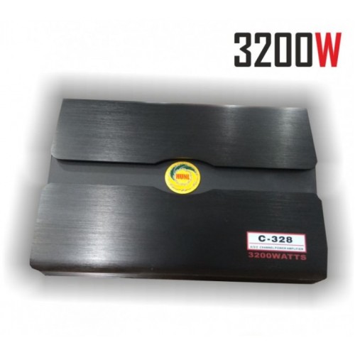 ΕΝΙΣΧΥΤΗΣ ΤΕΤΡΑΚΑΝΑΛΟΣ AΥΤΟΚΙΝΗΤΟΥ 3200W HUNL C-328 