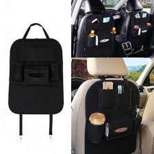 Κρεμαστή θήκη οργάνωσης Πίσω Καθίσματος Μαύρο