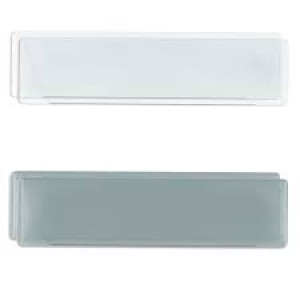 Πλαίσια Πινακίδων Με Προστασία ΔΙΑΦΑΝΕΣ Ζευγάρι