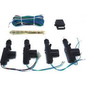 Σύστημα κεντρικού κλειδώματος ισχύος αυτοκινήτου με 4 ενεργοποιητές