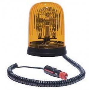 Φάρος 60LED φλας Κίτρινος περιστρεφόμενος μαγνητικό στήριγμα 15W