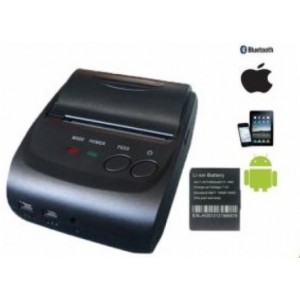  SM-5802BL Εκτυπωτής Ασύρματος εκτυπωτής Bluetooth Μίνι θερμικός Android + IOS