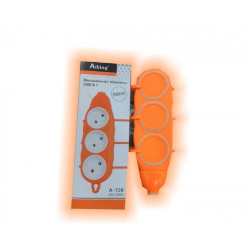 Πολύμπριζο Αδιάβροχο Σιλικόνης 6θ.