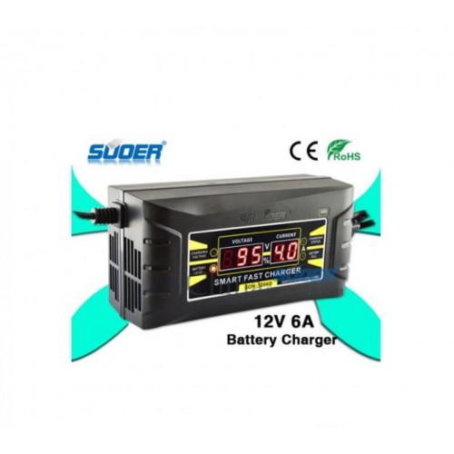 Φορτιστής μπαταρίας SON-1206D Gel 12V 10A