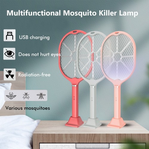 Ηλεκτρική ρακέτα Ασύρματη για εξόντωση κουνουπιών 