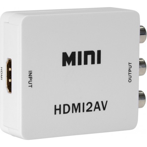 Μετατροπέας HDMI 1080P σε AV / RCA / CVBS L/R 