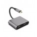 Αντάπτορας USB Type-C σε dual HDMI 4K ULTRA HD Q-HD400