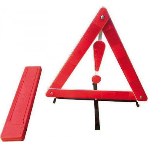 Αντανακλαστικό Τρίγωνο Αυτοκινήτου με έξτρα θαμαστικό