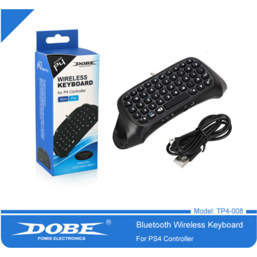 Ασύρματο Πληκτρολόγιο Bluetooth Για PlayStation 4 – DOBE Wireless 