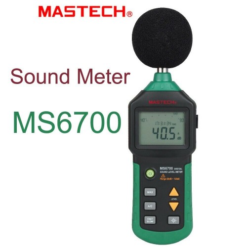 Ντεσιμπελόμετρο ψηφιακό MS6700 Mastech για μέτρηση ήχου