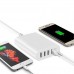 Μοντέρνος Επιτραπέζιος φορτιστής 5 USB 30w Ρεύματος Λευκός WB-023
