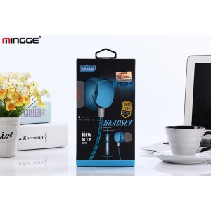 Generic MINGGE M17 Ακουστικά ακύρωσης θορύβου στο αυτί Στερεοφωνική μουσική Μεταλλικά