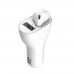  2in1 Smart Bluetooth ακουστικό R Φορτιστής αυτοκινήτου 