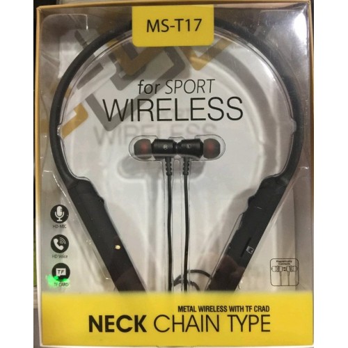 ΑΣΥΡΜΑΤΑ ΑΚΟΥΣΤΙΚΑ BLUETOOTH NECK TYPE MS-T17