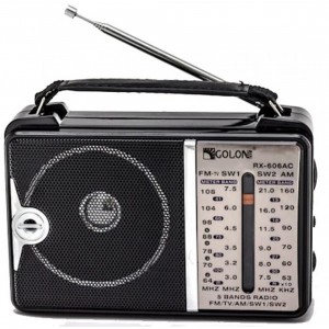 Ραδιόφωνο Μπαταρίας-Ρεύματος Golon RX-606AC