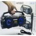 KM-S1 Φορητό bluetooth 5.0 ηχείο 10W Stereo Bass Πολύχρωμο LED με μικρόφωνο