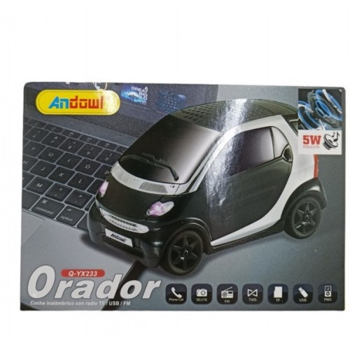 ΑΣΥΡΜΑΤΟ ΗΧΕΙΟ "ΑΥΤΟΚΙΝΗΤΟ" 5W ANDOWL Q-YX233
