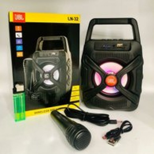 KARAOKE Ασύρματο BLUETOOTH ΦΟΡΗΤΟ ΗΧΕΙΟ LN32 ΜΙΚΡΟΦΩΝΟ