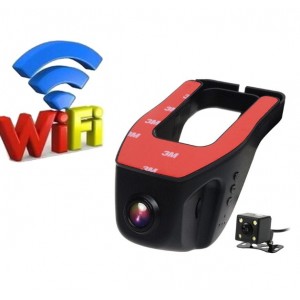 Wifi Κρυφή Κάμερα Αυτοκινήτου Full HD Ανίχνευση Κίνησης - Κάμερα Οπισθοπορείας