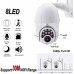 V380 Wifi camera 8 LED περιστρεφόμενη Full HD 1080P Αδιάβροχη 2mp 1080p