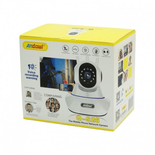 Q-S26 3 κεραίες Wifi Ασύρματες με sd card αποθήκευση 5MP