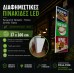 Smart Led Rollup Roof 100 Κρεμαστό Οροφής-Τοίχου διπλής όψης 37x100cm Smart Led Rollup Roof 100 Κρεμαστό Οροφής-Τοίχου διπλής όψης 37x100cm