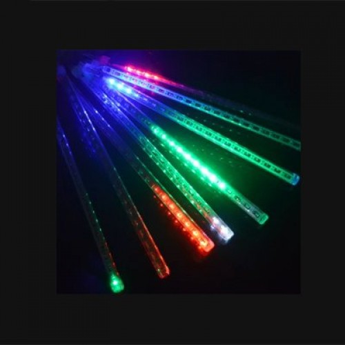 Επεκτεινόμενη LED Βροχή Μετεωριτών 8 σωλήνες (47cm)