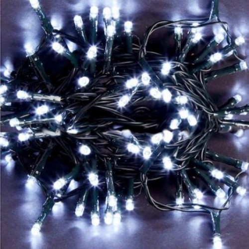 500 Λαμπάκια LED 3 χρώματα Επεκτάσιμα με Πράσινο Καλώδιο 30μ