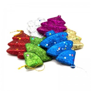 Χριστουγεννιάτικο στολίδι δεντράκι 6τμχ