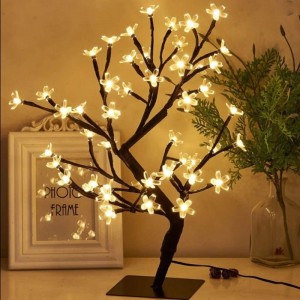 Χριστουγεννιάτικο Φωτιζόμενο Δέντρο Διακοσμητικό LED Χρώμα 50cm