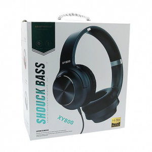 Ακουστικά SHOUK BASS XY800 1,2 m. με αποσπώμενο καλώδιο