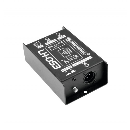 DI BOX ΠΑΘΗΤΙΚΟ LH-053 OMNITRONIC DI BOX ΠΑΘΗΤΙΚΟ LH-053 OMNITRONIC