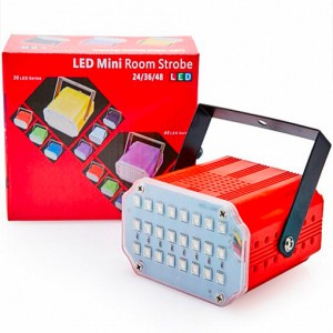 Mini Room Strobe 24/36 LED Πολύχρωμο 6/12W