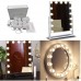 Usb αυτοκόλλητος Led φωτισμός Καθρέπτη-Mirror makeup 10τεμάχια
