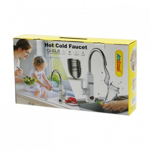 ΤΑΧΥΘΕΡΜΑΝΤΗΡΑΣ ΚΟΥΖΙΝΑΣ ΗΛΕΚΤΡΙΚΟΣ-ΕΝΔΕΙΞΗ ΘΕΡΜΟΚΡΑΣΙΑΣ ΝΕΡΟΥ Q-SL8