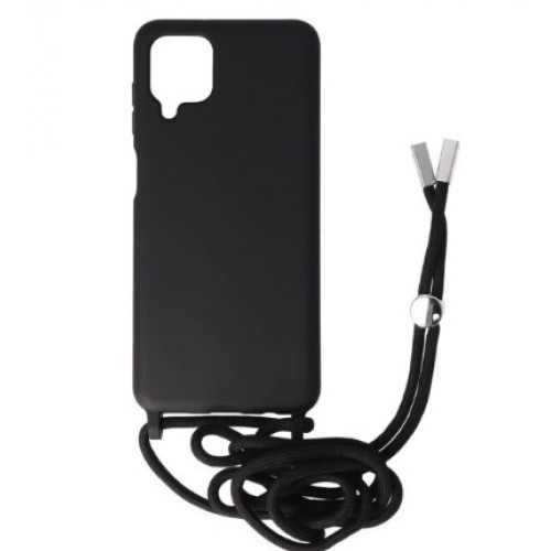 ΘΗΚΗ BACK COVER ΣΙΛΙΚΟΝΗΣ ΜΕ ΡΥΘΜΙΖΟΜΕΝΟ ΚΟΡΔΟΝΙ (SAMSUNG GALAXY A22 4G)