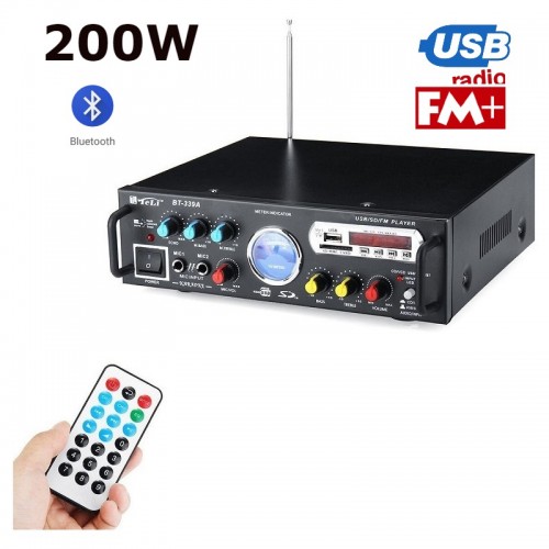 Home Cinema Στερεοφωνικό karaoke Hi-fi BT-339A MP3-BLUETOOTH 200W