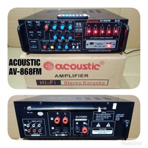 Κονσόλα-Ενισχυτής Ήχου-Bluetooth USB-SD TELI BT-868 FM 100W