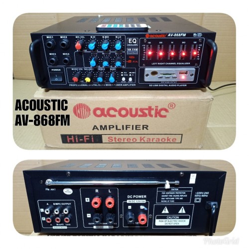 Κονσόλα-Ενισχυτής Ήχου-Bluetooth USB-SD TELI BT-868 FM 100W Κονσόλα-Ενισχυτής Ήχου-Bluetooth USB-SD TELI BT-868 FM 100W