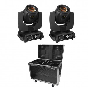 Flight Case για 2 Κινούμενες Ρομποτικές Κεφαλές 7R 230W