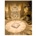 Διαφανές επιτραπέζιο φωτιστικό Crystal lamp επαναφορτιζόμενο με 3 φωτισμούς