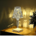 Διαφανές επιτραπέζιο φωτιστικό Crystal lamp επαναφορτιζόμενο με 3 φωτισμούς