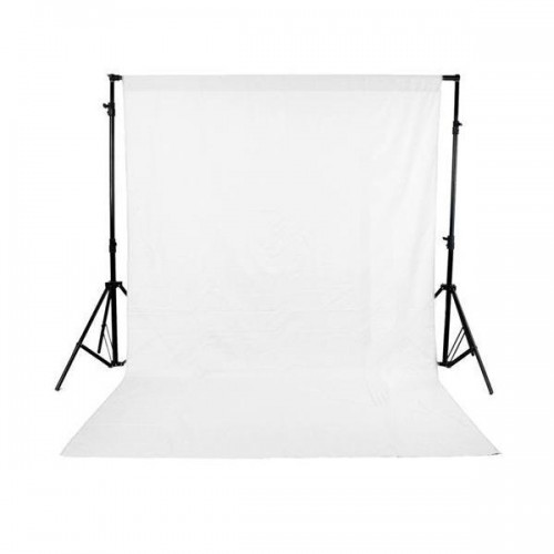 Κιτ Στούντιο με Βαμβακερό Λευκό Φόντο και Ρυθμιζόμενη Βάση 2X3m