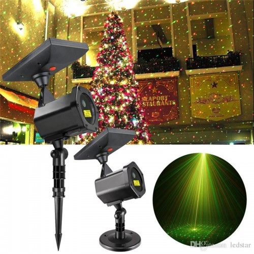 Φωτοβολταικό Φωτιστικό λέιζερ για Disco DJ Party - Χριστουγεννιάτικο 5W