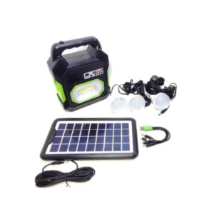 Ηλιακό σετ με ραδιόφωνο και λάμπες φωτισμού GD-15 Super Led