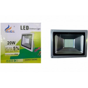 Προβολέας με κροκοδειλάκια 12v 20w αδιάβροχος SMD LED 