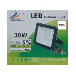 Προβολέας με κροκοδειλάκια 12v 30w αδιάβροχος SMD LED