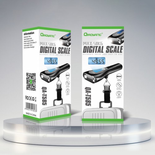 Ψηφιακή ζυγαριά Φορητή πολυτουργική max:50kg A-T585