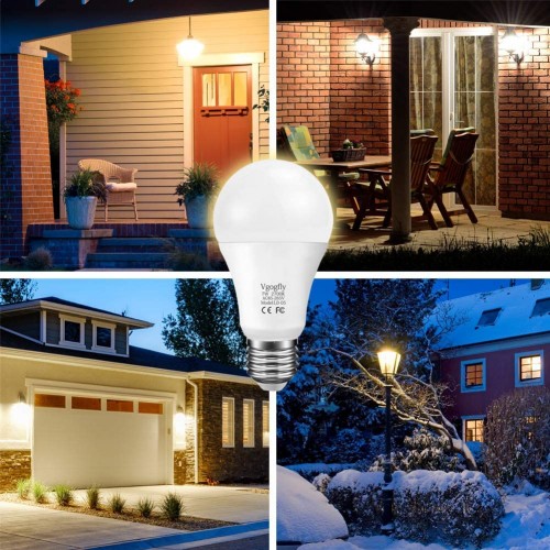 Λάμπα LED Έξυπνη-αισθητήρα Kκίνησης 7W E26 / E27 εσωτερική-εξωτερική Λάμπα LED Έξυπνη-αισθητήρα Kκίνησης 7W E26 / E27 εσωτερική-εξωτερική